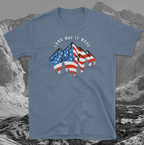 Star Spangled Banner Flag Mountain