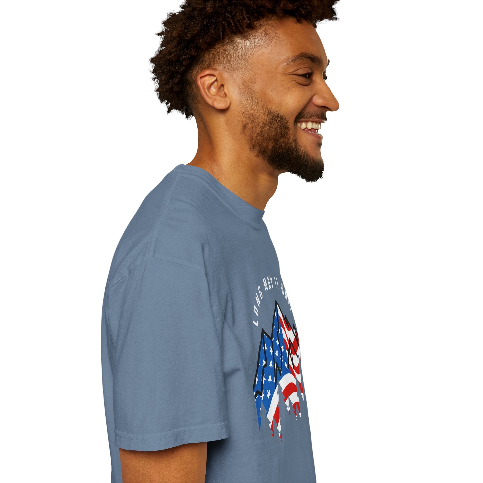 Star Spangled Banner Flag Mountain