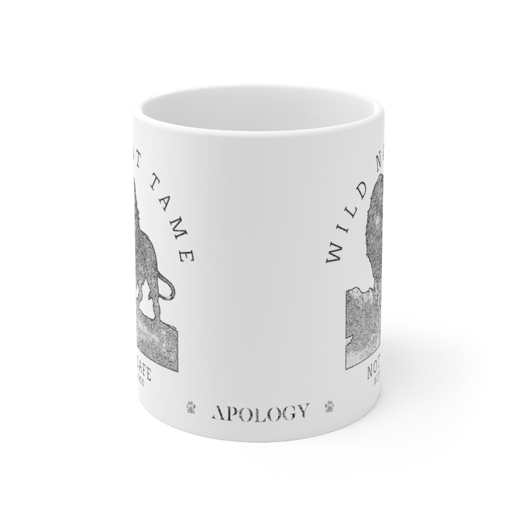 Aslan Wild Not Tame Coffee Mug