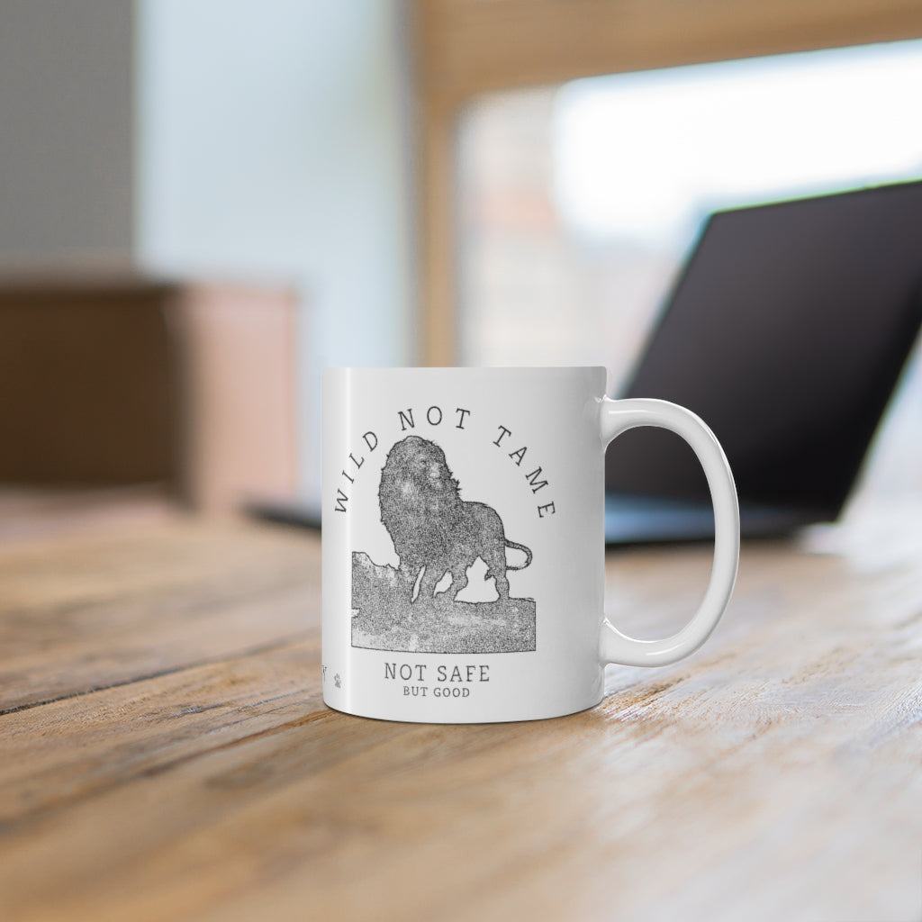 Aslan Wild Not Tame Coffee Mug