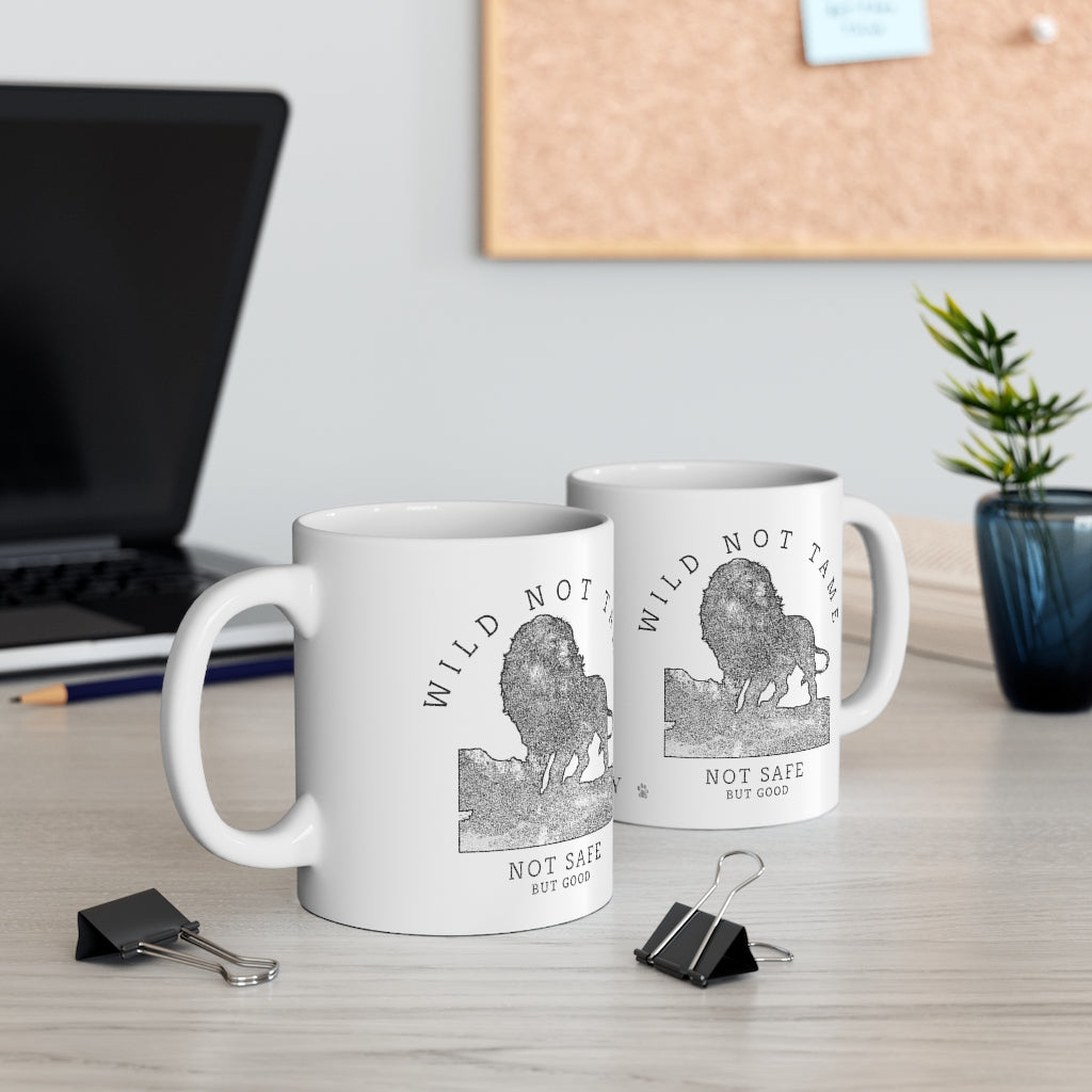 Aslan Wild Not Tame Coffee Mug